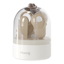 Manlong Baby Nail Clipper Set Newborn Special Baby Safety Anti-Pinch Nail Clipper Childrens Care Nail Clipper