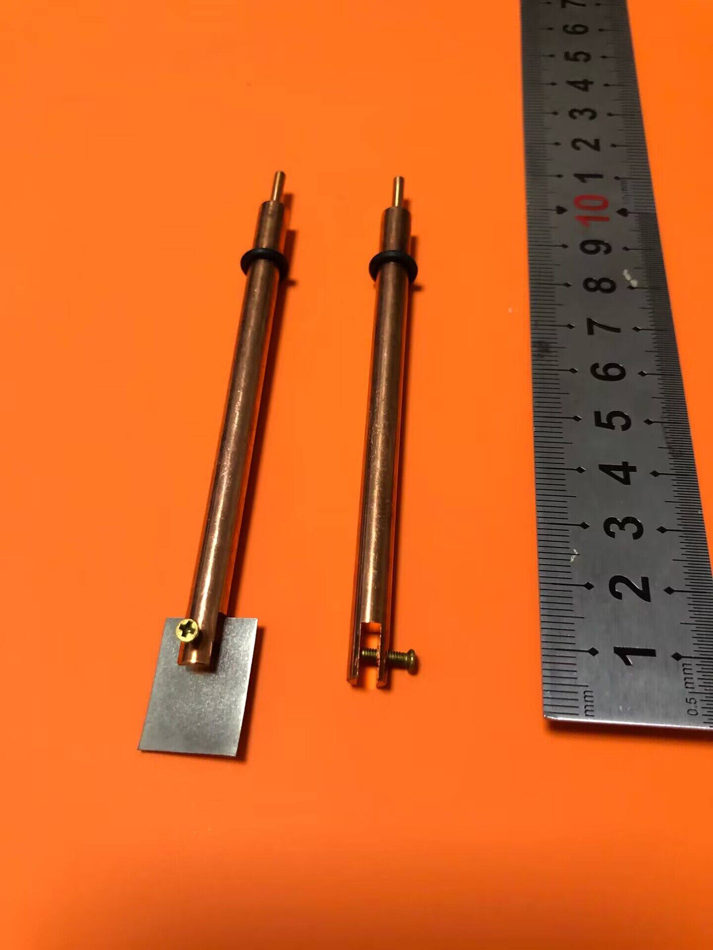 6*90mm紫铜电极夹 样片夹 多用电极夹