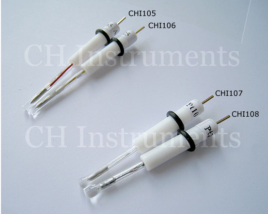上海 CHI105直径12.5um金盘微电极 CHI106直径25um金盘微电极