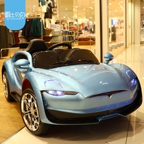Childrens electric car four-wheeled car Baby toy car can sit on the remote control car Men and women children stroller baby 4-wheeled car