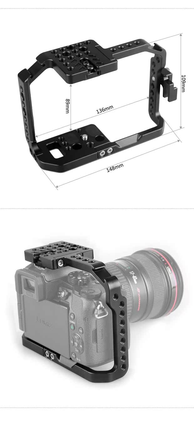 Smog SmallRig Máy ảnh DSLR Panasonic G7 máy ảnh thỏ lồng phụ kiện máy ảnh phụ kiện máy ảnh 1779