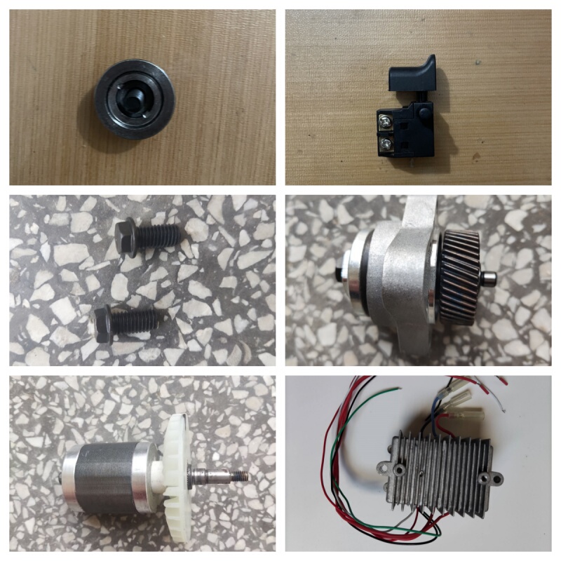 Jiayuan Xinli Cutting Machine Accessories Complete Set Head Assembly Screws Bearings Machine Parts Full Set Gear Parts Original