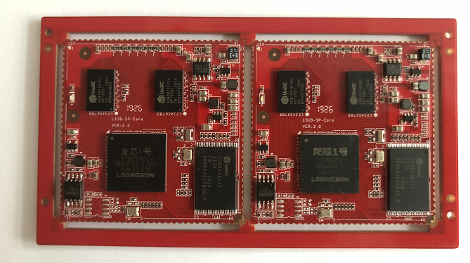 Loongson 1B stamp mouth core board Loongson 1B industrial grade core board Loongson core board LS1B core board