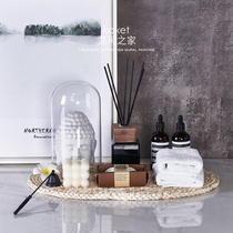 Koket can idyllic style model room bathroom set soft bathroom decoration aromatherapy Candlestick accessories