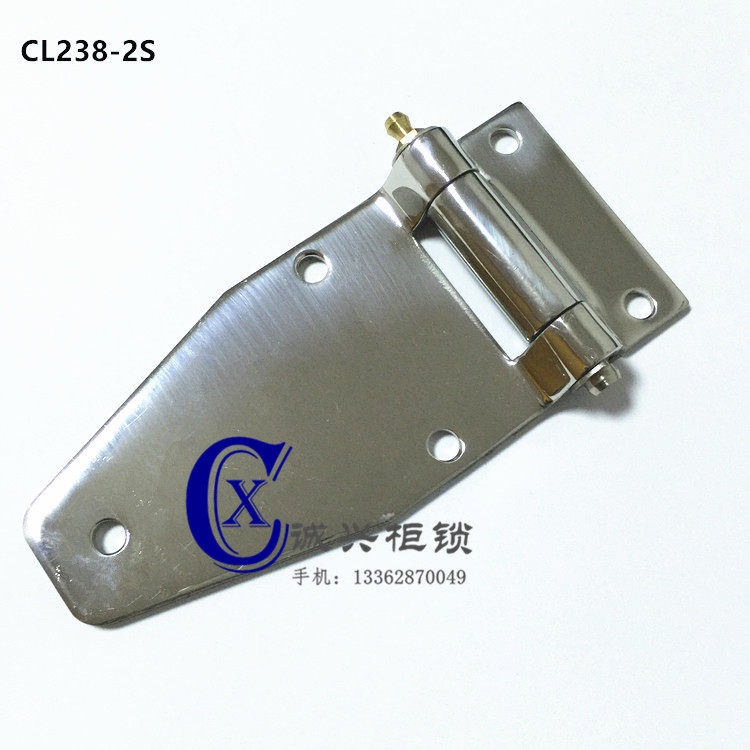 304 stainless steel hinge CL238-2S container van car engineering vehicle hinge RV door trailer hinge