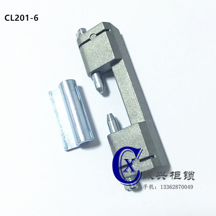 Removable double nail plug-in non-porous welding hinge CL201-6 industrial equipment box hinge power distribution cabinet hinge