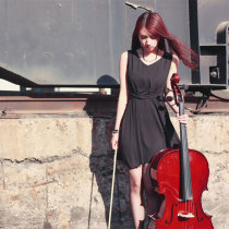 Italian style handmade high-end matte cello for beginners and children to practice and place in a complete set