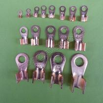 Motor wiring ear copper opening wire ear pressing copper nose OT copper wiring terminal red copper wiring terminal