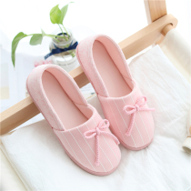 Moon Shoes Spring Autumn Season Bag Heel Postpartum Pregnant Woman Slippers Non-slip Summer Thin section Indoor Soft Bottom Breathable Maternal Shoes Thick bottom