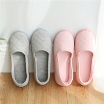 Moon Sub Shoes Summer Thin Spring Autumn Season Thick Base Bag Heel Pregnant Woman Slippers Woman Postnatal Soft Bottom Room Maternal Shoes Non-slip