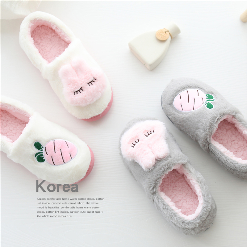 Confinement shoes autumn and winter postpartum bag heel soft bottom cotton slippers female maternity shoes thick bottom indoor confinement slippers winter