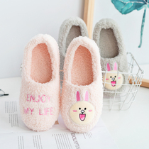 Moon shoes Spring and autumn postpartum bag with pregnant womens shoes non-slip autumn and winter thick bottom indoor warm cute maternity slippers female