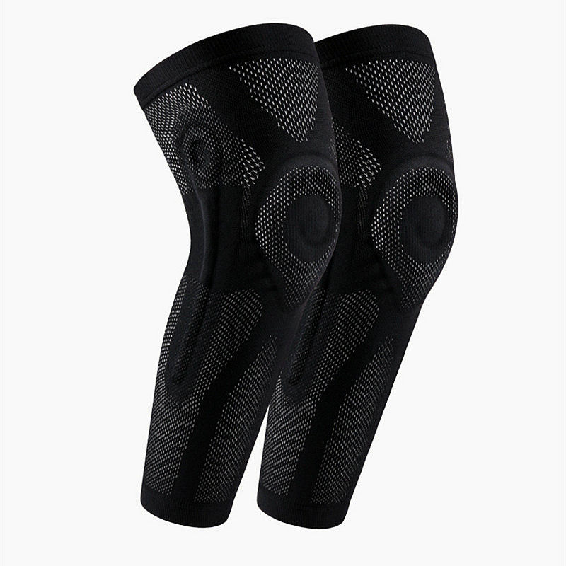 BACK Men and Women Sports Knee Running Basketball Fitness Protection Half-Moon Plate Knee Stretch Pressure Legguard Case