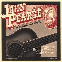 John Pearse 600L US production of folk guitar strings non-coated strings 12-53
