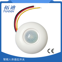 Tuodi factory direct sales corridor ceiling ceiling infrared human body induction switch 220V sensor