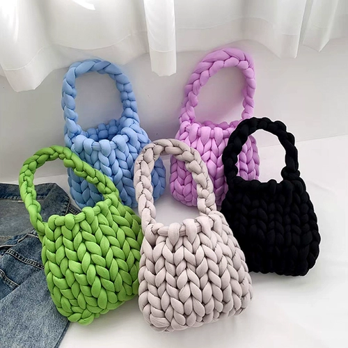 Плетеная сумка, подушка, клубок пряжи, «сделай сам», 2см