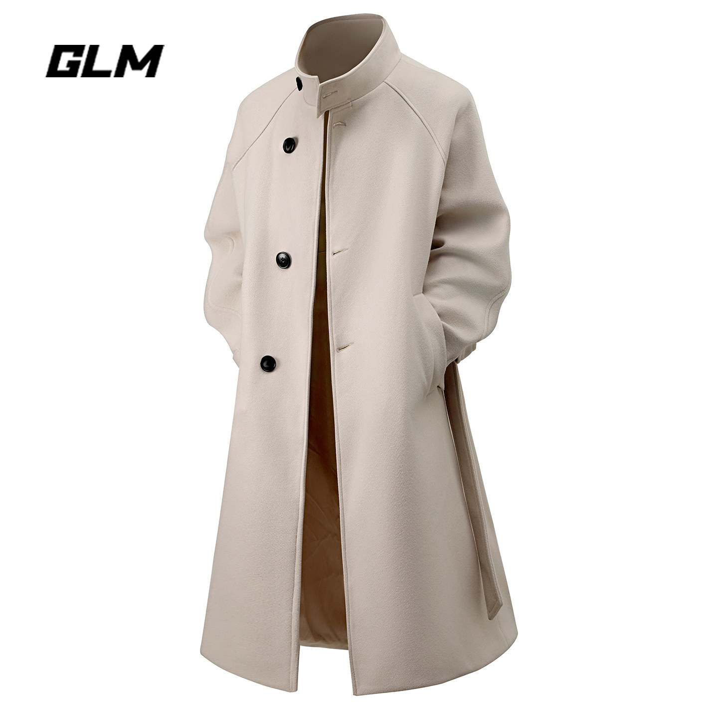 GLM официальная аутентичная корейская ленивая блузка выше колена Chester coat, мужская весенне-осенняя куртка-ветровка средней длины