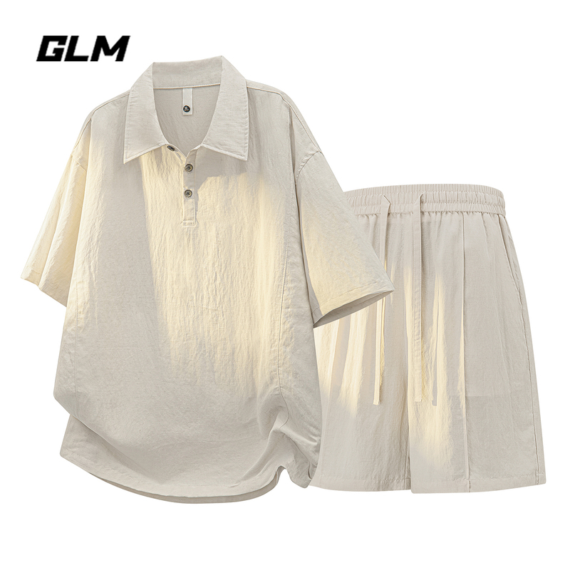 Glm Official Genuine Old Money Style Tencel Linen Casual Suit for Men, Summer Outfit with a Complete Set of High-End Feel Glm Official Genuine Old Money Style Tencel Linen Casual Suit for Men, Summer Outfit with a Complete Set of High-End Feel