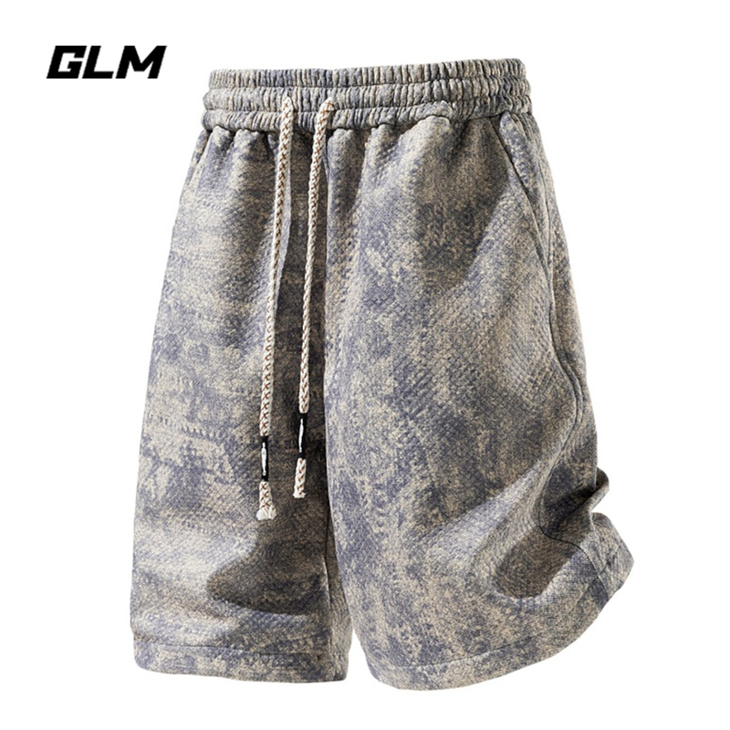 Glm Official Genuine Lightweight Breathable Sports Tie-Dye Shorts for Men, Summer 2026 Super Popular Pants