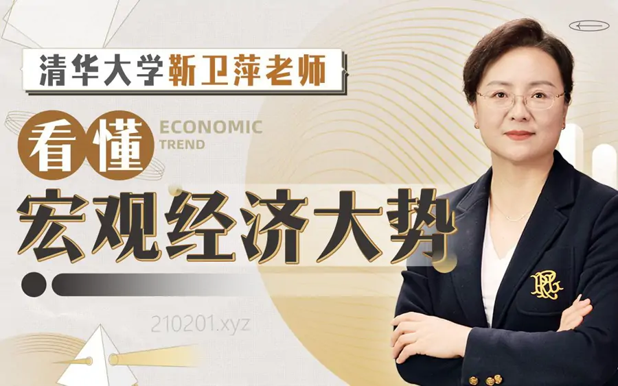清华大学「靳卫萍」老师宏观经济学等视频课程合集下载