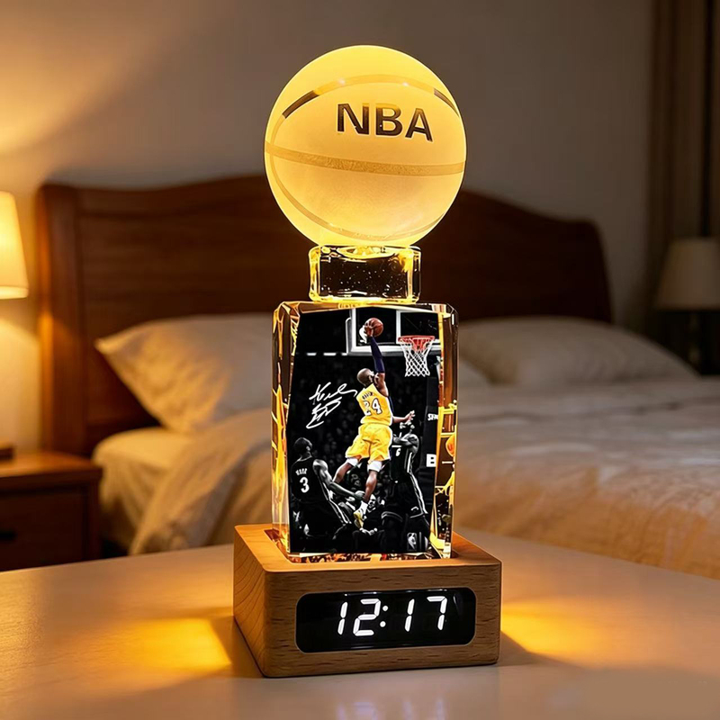 Birthday Gift Kobe Curry Crystal Basketball Figure Desk Lamp Boys' Bedroom Decoration Night Light Coming-Of-Age Gift Luminous Ornament Birthday Gift Kobe Curry Crystal Basketball Figure Desk Lamp Boys' Bedroom Decoration Night Light Coming-Of-Age Gift Luminous Ornament