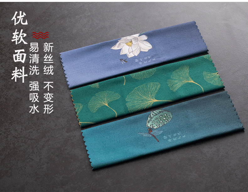 Morning high pure cotton zen tea towel cloth cloth kung fu tea tea water with towel gift boxes table, tea table