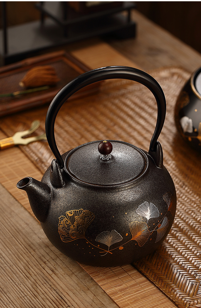 Morning ceramic kettle ceramic POTS.mute household kung fu tea set the boiled tea, the electric TaoLu tea stove to boil tea set