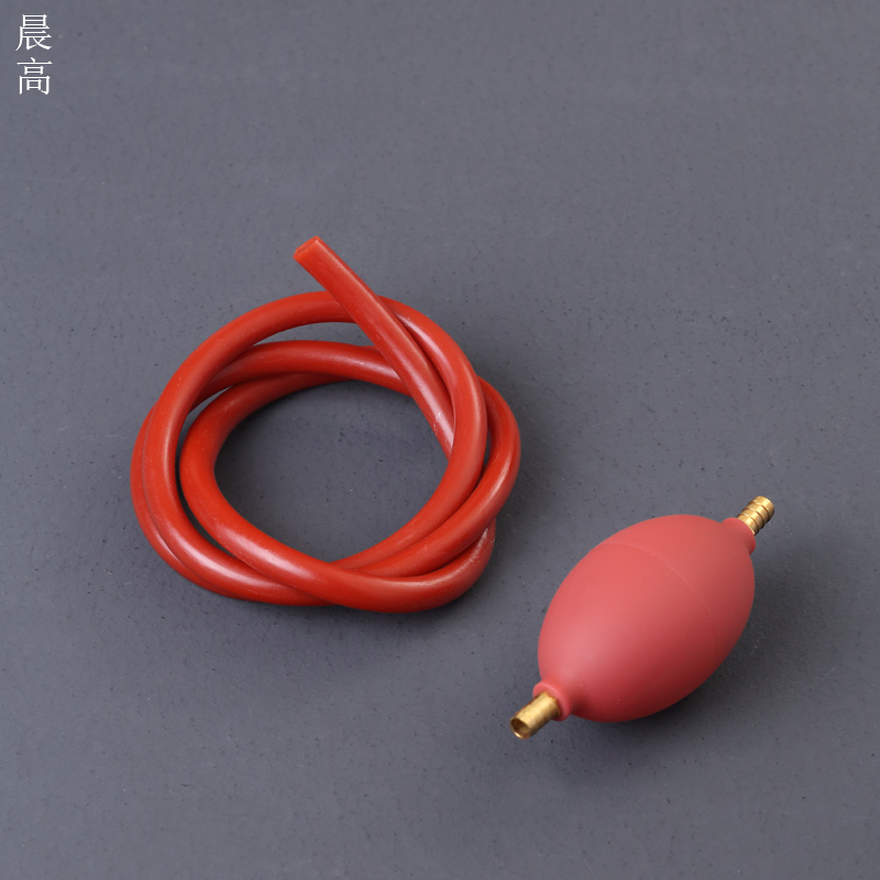 Morning high drain ground tapping tea accessories with ball tea set bottom pipe kung fu tea water with thickening hose