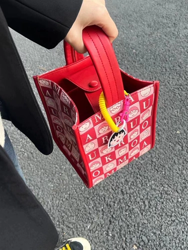 Летняя мультяшная небольшая сумка для выхода на улицу для кемпинга, коллекция 2023, сумка для еды