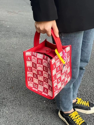 Летняя мультяшная небольшая сумка для выхода на улицу для кемпинга, коллекция 2023, сумка для еды