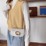 Сумка через плечо, летняя цепь, сумка на одно плечо, небольшая сумка, в стиле Шанель, на цепочке, в западном стиле