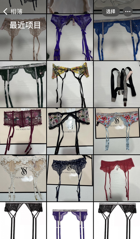 Victoria's Secret Sexy Garter Belt Full of Rhinestones Collection Waist Cincher Waist Decoration