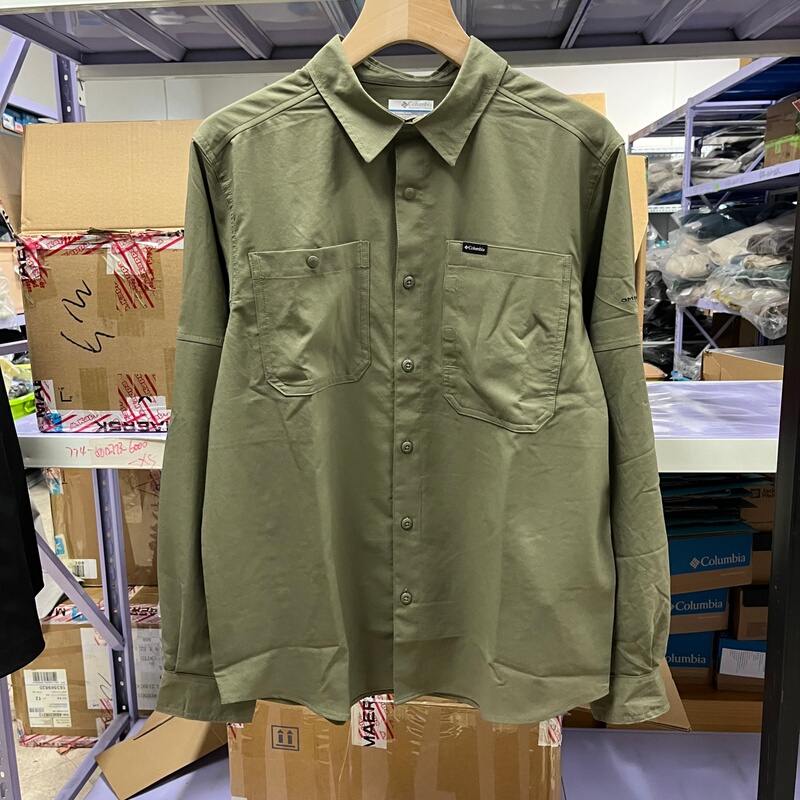 Columbia Columbia Shirt Men's 26 Autumn and Winter Outdoor Casual Sunshade Breathable Long-Sleeved Shirt Ae3465 Columbia Columbia Shirt Men's 26 Autumn and Winter Outdoor Casual Sunshade Breathable Long-Sleeved Shirt Ae3465