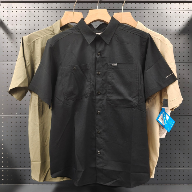 Columbia Columbia Shirt Men's 26 Spring and Summer Outdoor Casual Quick-Drying Sun Protection Short-Sleeved Shirt Ae3556 Columbia Columbia Shirt Men's 26 Spring and Summer Outdoor Casual Quick-Drying Sun Protection Short-Sleeved Shirt Ae3556