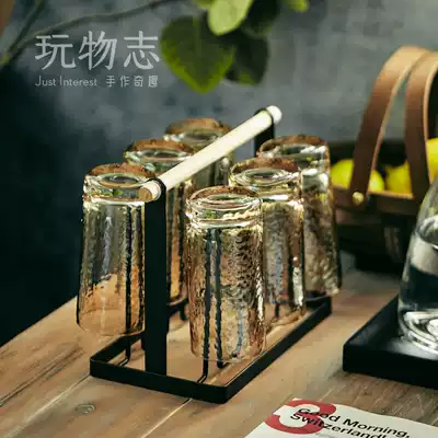 Plaything Nordic cup holder living room Fashion Home kitchen desktop water cup storage layer rack water fixture water cup set