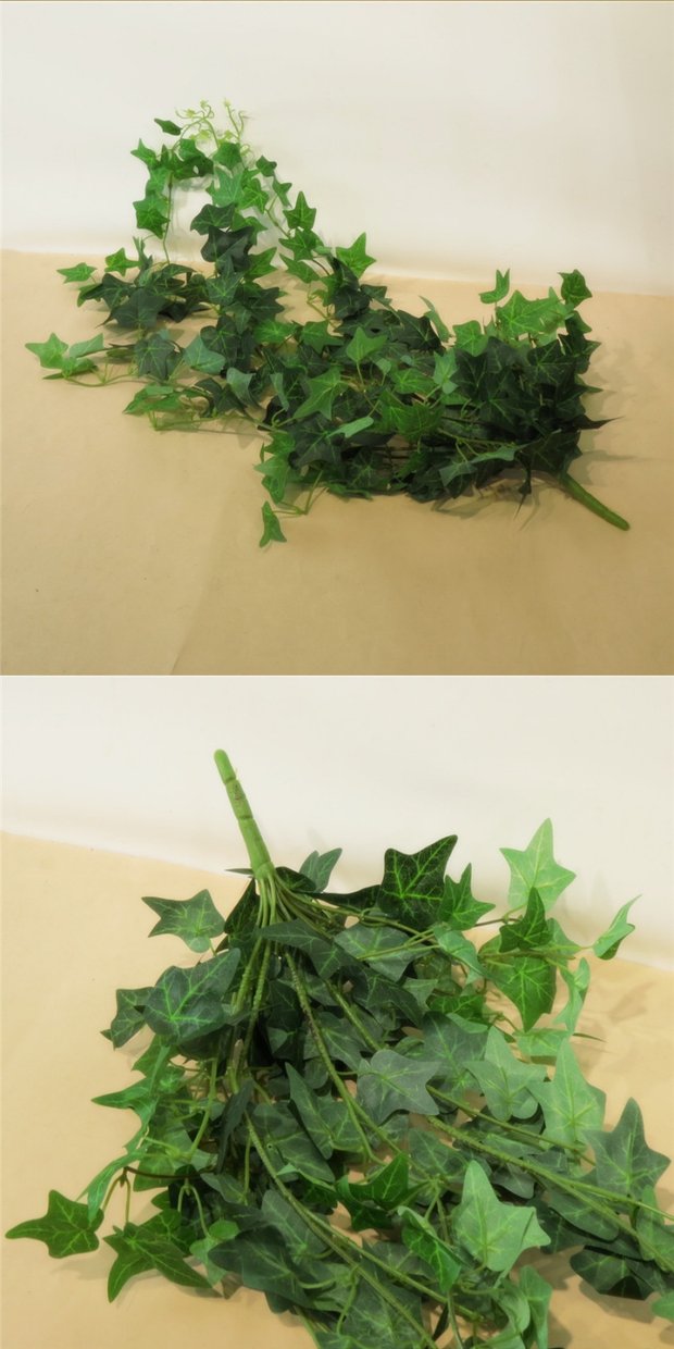 Ivy mô thực vật tường thực vật tường treo cây nho lá xanh cây xanh kẹo que thanh hoa - Hoa nhân tạo / Cây / Trái cây bình hoa giả trang trí phòng khách