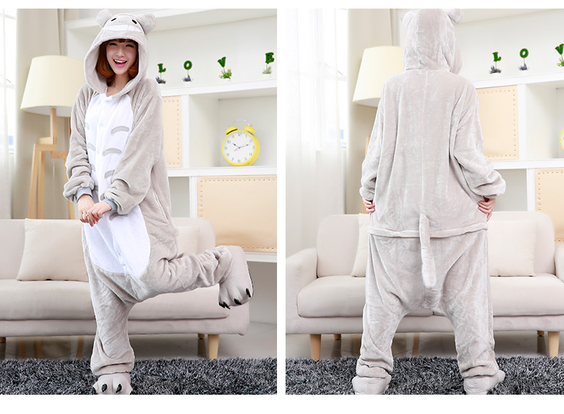 Bộ đồ ngủ khủng long động vật One Piece Đàn ông đặt phim hoạt hình Thanh niên Hàn Quốc dễ thương bộ áo liền quần dài tay cao cấp cho bé sơ sinh