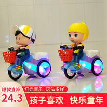 Electric Light Music Tricycle Toy Baby 2-5 Cyclist Stunts Dancing Car Boy Girl 3-6