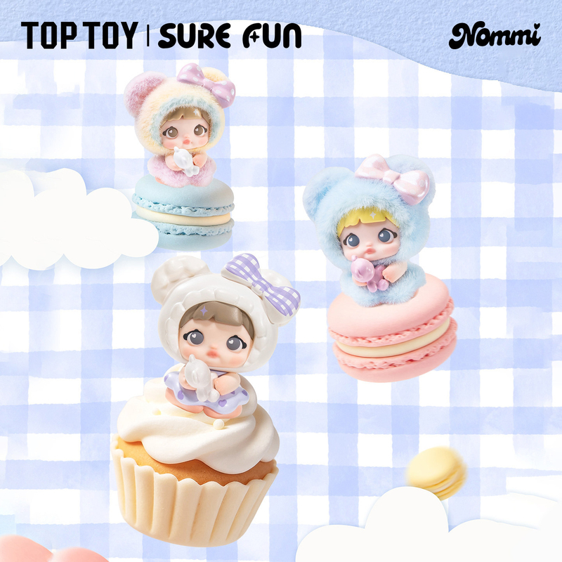 Original Nommi Sweetheart Series Cute Blind Box Collectible Toys and Decorative Figurines Gifts