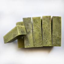 Qingtian Stone Practice Chapter material 2X2X7CM seal engraving lettering stone calligraphy Tibetan book Calligraphy and stone idle chapter beginners