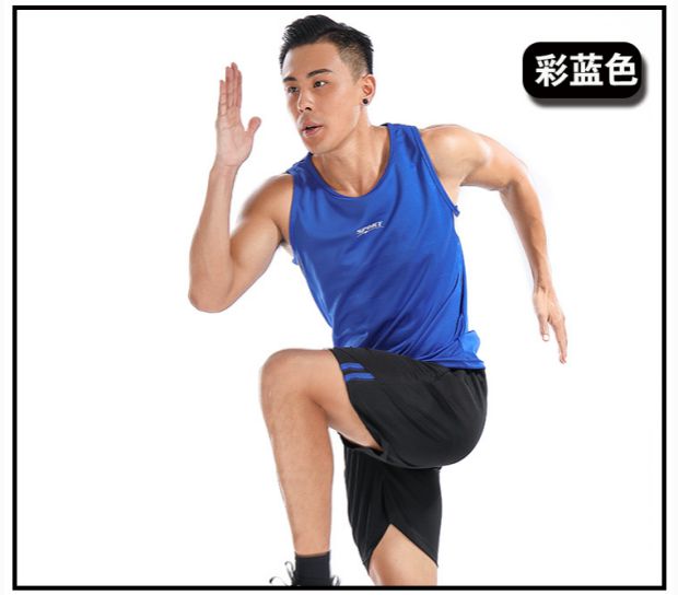 Mùa hè 2018 mới bộ đồ thể thao không tay nhanh khô chạy bộ thể dục phù hợp với bộ đồ ngắn tay buổi sáng chạy bộ thường ngày - Thể thao sau bộ quần áo thể thao