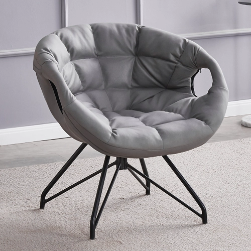 Скандинавский свет, роскошный одиночный диван, вращающееся кресло, домашний современный простой стол и стул, балкон, кресло со спинкой для отдыха