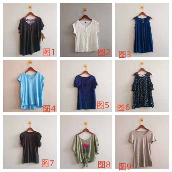 New Foreign Trade Summer Women's Clothing Korean Style Casual Multi-Color Multi-Style Pullover Slim-Fit Short-Sleeve T-Shirt Women's T-Shirt S22
