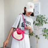 Милая клубника, демисезонная сумка через плечо, плюшевая сумка на одно плечо