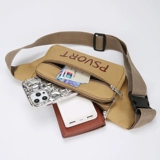 Спортивная вместительная и большая трендовая сумка через плечо, водонепроницаемый мобильный телефон, универсальная поясная сумка подходит для мужчин и женщин, для бега