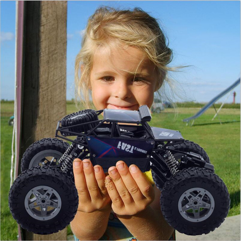 Remote control car oversized off-road four-wheel drive high-speed climbing car wireless electric charging boy toy bigfoot racing car