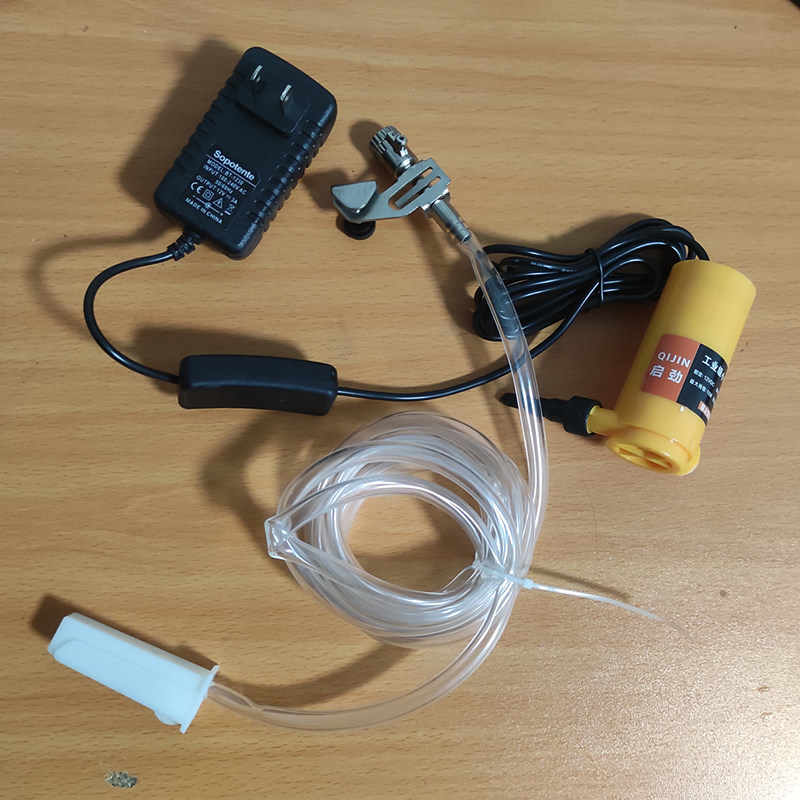 Cleaning machine water pump Zhang Huaiyu beauty seam slitting machine water device Marble machine water nozzle Dust-free cutting