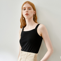  Ou Ke Rui refused to walk away small suspenders Cotton slim-fit vest top inner and outer wear bottoming shirt girl summer