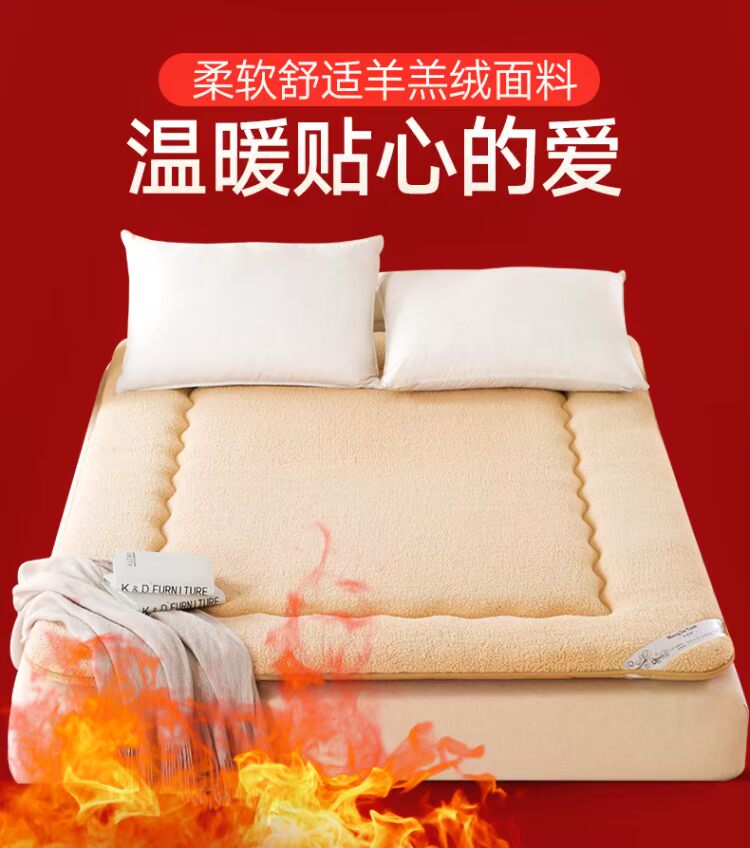 Khách sạn độc lập nệm xốp siêu mềm 1,5m1,8 mét 2 x 2,2 mét gói nén chân không gấp đôi đệm y tế