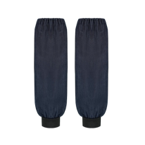 Welders special sleeves for mens work protection arm heat insulation and anti-scalding lengthened denim work labor protection sleeves for men